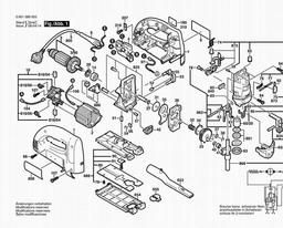 0 601 589 003 Spares and Parts for Bosch Jig Saw GST 100 B