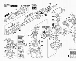 0 611 004 and Parts for Bosch Demolition Hammer 388 (Demolition Hammers) - Tool Spares