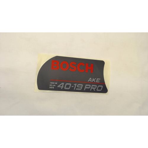 Manufacturer's Nameplate