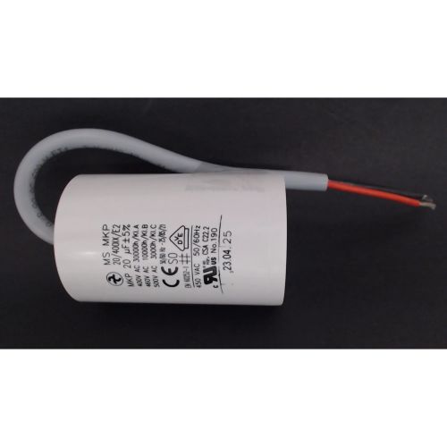 CAPACITOR 20uF/400V 45X67 KABEL 160 ABGE