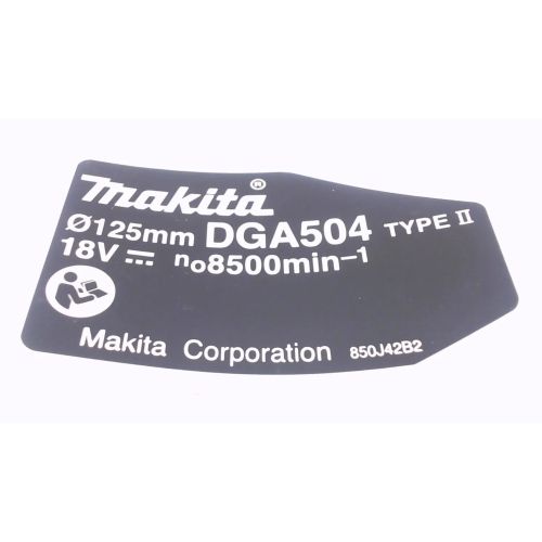 NAME PLATE DGA504