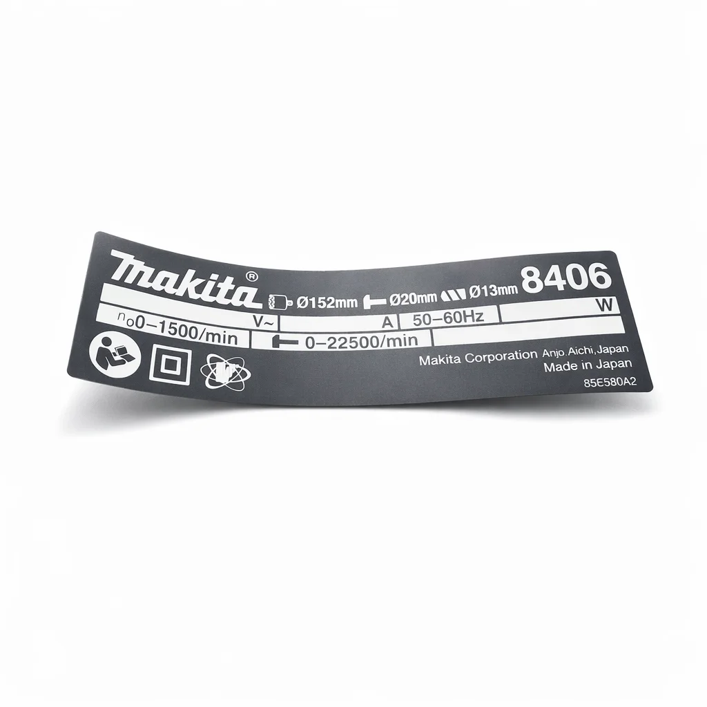 NAME PLATE 8406