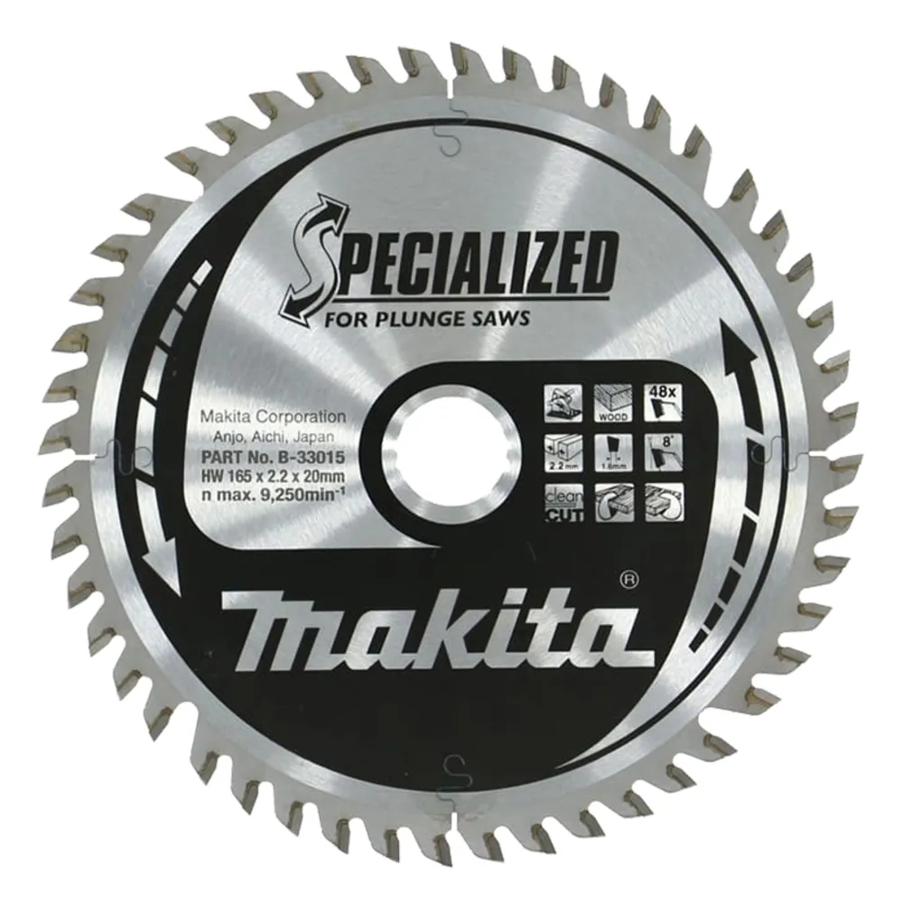 TCT SAW BLADE 165X20X48T