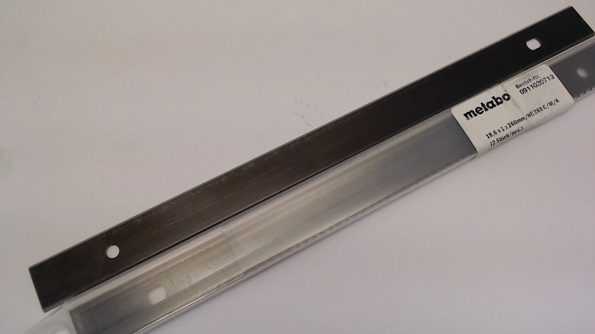 Disposable PLANER BLADE,PAIR 18,6X1X260