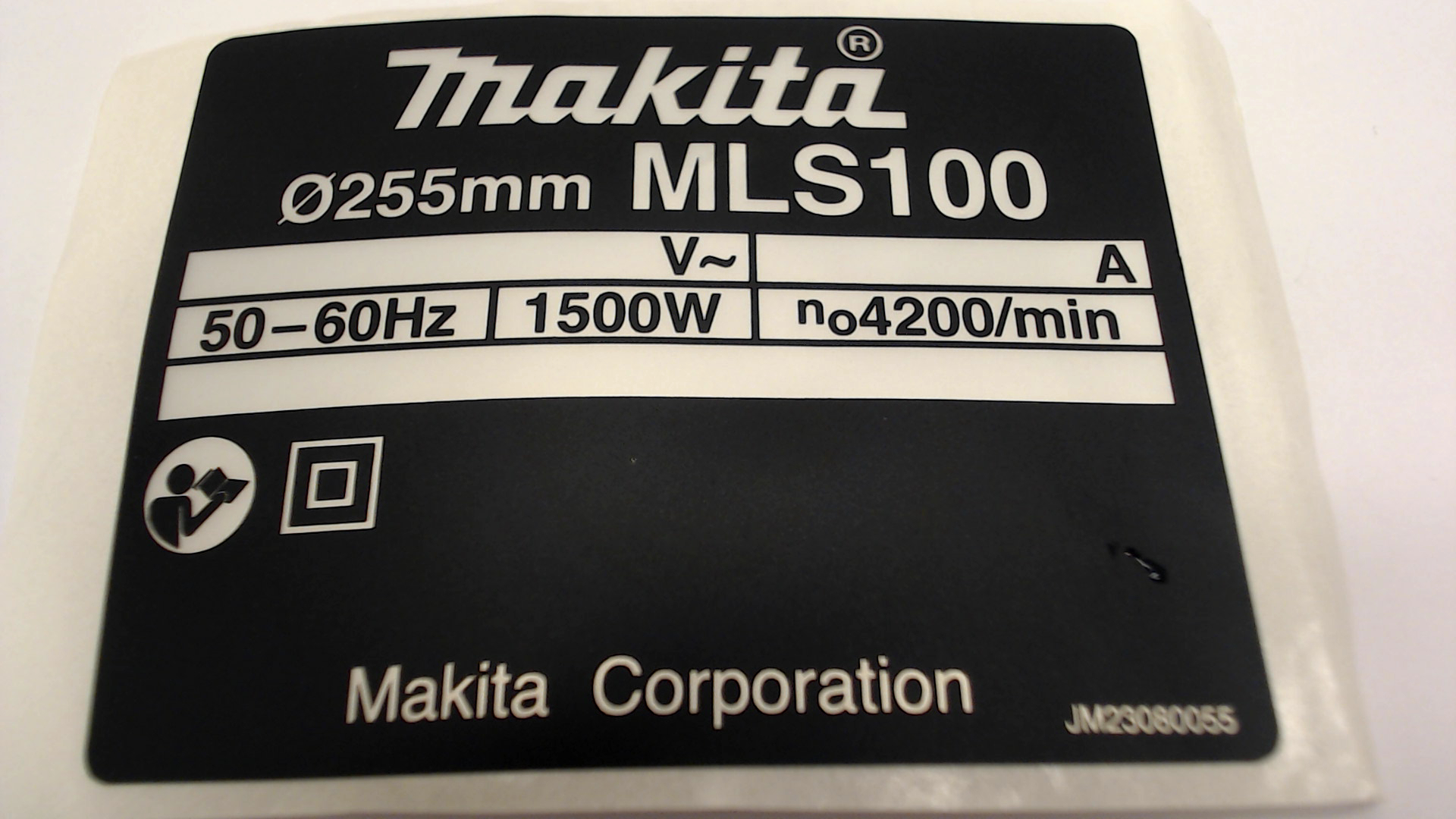 NAME PLATE MLS100